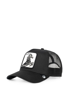 GOORIN BROS Stallion patch-detail mesh-panel cap - Black