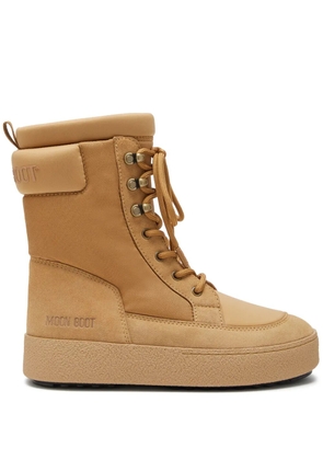 Moon Boot LTrack padded combat boots - Brown