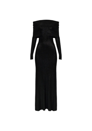 Balenciaga off-shoulder dress - Black