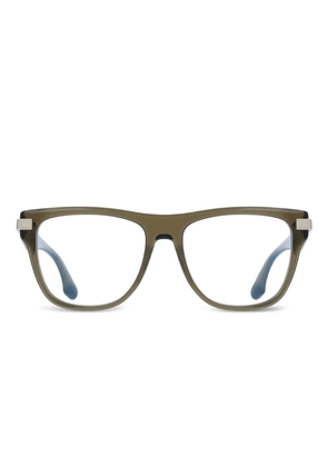 Victoria Beckham Eyewear square-frame glasses - Green