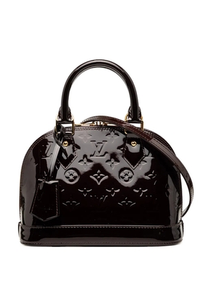 Louis Vuitton Pre-Owned 2013 Monogram Vernis Alma BB satchel - Purple