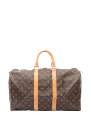 Louis Vuitton Pre-Owned 2002 Monogram Keepall 45 travel bag - Brown