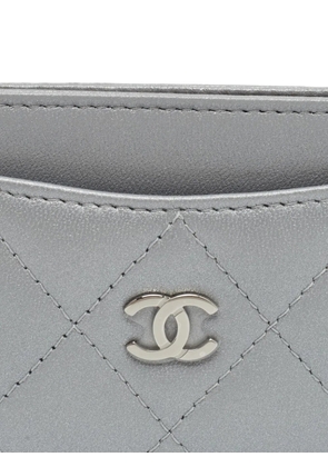 CHANEL Pre-Owned Classic quilted card holder - Grey