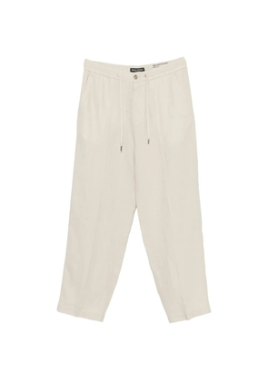 Marc O'Polo Mossbo drawstring-waistband trousers - Neutrals