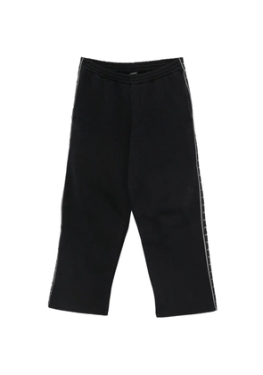 Balenciaga striped track pants - Black