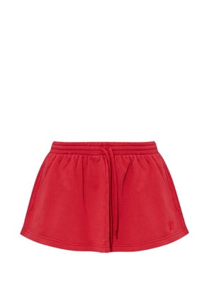 Balenciaga logo-embroidered mini skirt