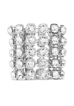 Balenciaga rhinestone-embellished bracelet - Silver