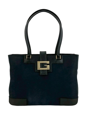 Gucci Pre-Owned 2000-2015 Canvas Square G tote bag - Black