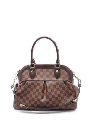 Louis Vuitton Pre-Owned 2011 Damier Ebene Trevi PM satchel - Brown