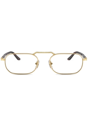 Persol geometric-frame glasses - Gold