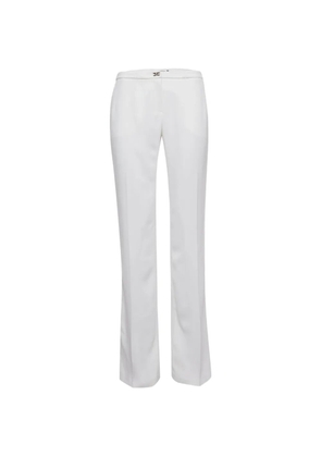 Elisabetta Franchi boot-leg trousers - White