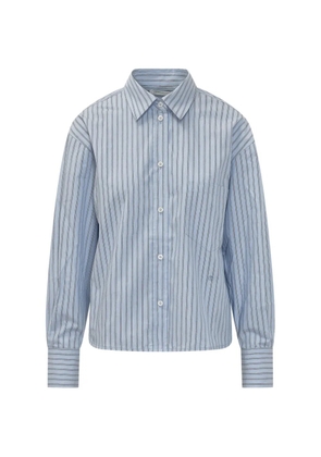 Victoria Beckham Ellys striped shirt - Blue