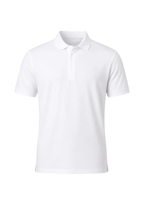 HANDVAERK jersey-texture polo shirt - White