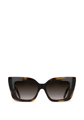 Karl Lagerfeld tortoiseshell-pattern sunglasses - Black