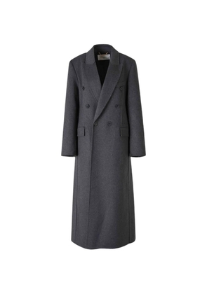 Victoria Beckham double-breasted button-fastening coat - Grey