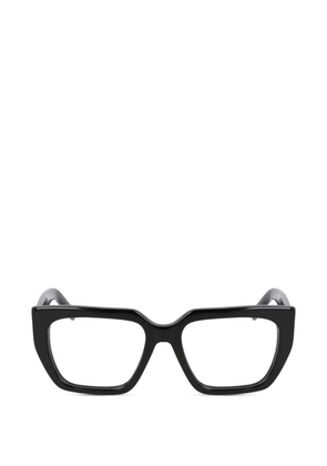 Karl Lagerfeld geometric-frame glasses - Black