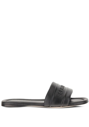 Ferragamo Hotel slides - Black