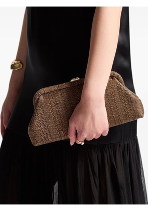 Jimmy Choo Skylar clutch bag - Brown