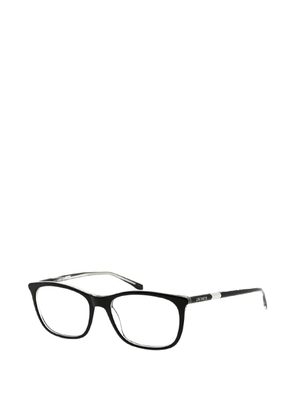 Lacoste rectangle-frame full-rim glasses - Black