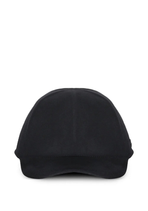 Zegna logo-plaque baseball cap - Black
