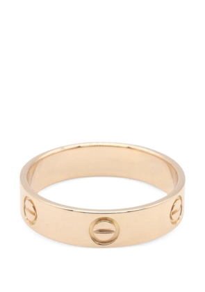 Cartier 2010s Love screw-detail ring - Pink