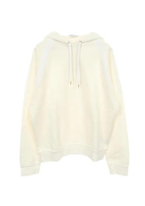 Hermès Pre-Owned 2010s fleece-lined pullover hoodie - Neutrals