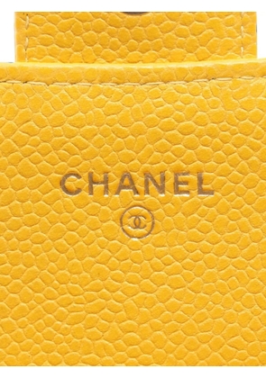 CHANEL Pre-Owned 2018 mini Matelassé shoulder bag - Yellow
