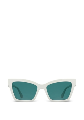 Karl Lagerfeld logo-detail sunglasses - White