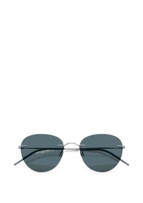 Giorgio Armani round-frame sunglasses - Silver