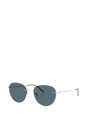 Giorgio Armani round-frame sunglasses - Silver