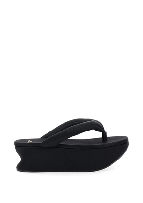 Balenciaga Gaeta padded platform sandals - Black