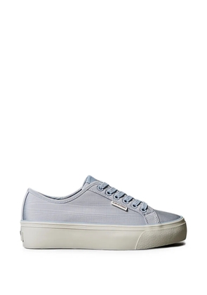 Calvin Klein lace-up platform sneakers - Blue