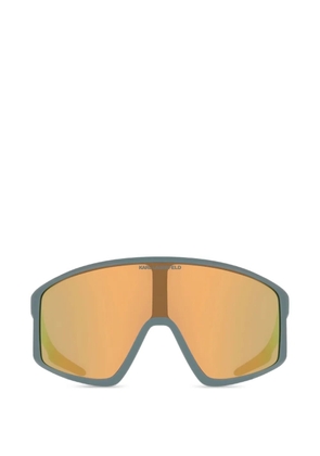 Karl Lagerfeld geometric-frame sunglasses - Grey