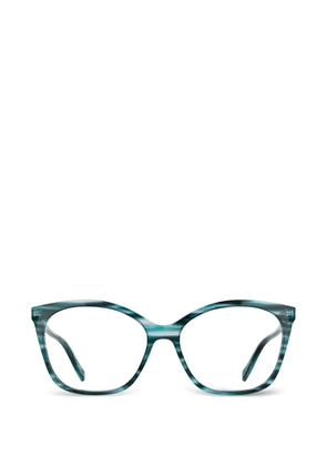 Karl Lagerfeld butterfly-frame glasses - Blue