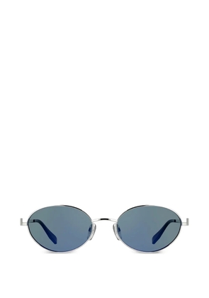 Karl Lagerfeld oval-frame sunglasses - Silver
