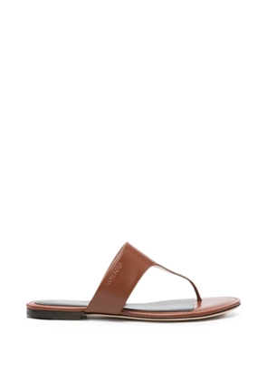 TOM FORD open-toe leather sandals - Brown