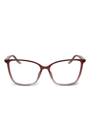 Calvin Klein square-frame glasses - Red