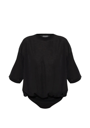 Balenciaga short-sleeve body - Black