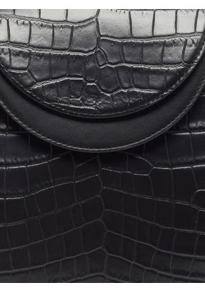Bottega Veneta Pre-Owned Doll crocodile-embossed tote bag - Black