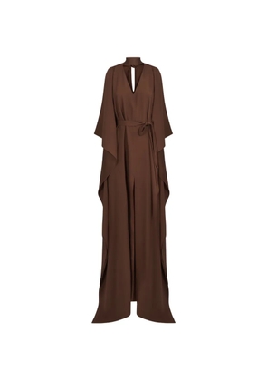 Taller Marmo Arizona belted kaftan maxi dress - Brown
