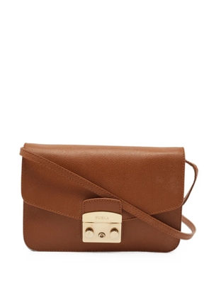 Furla Metropolis leather cross body bag - Brown