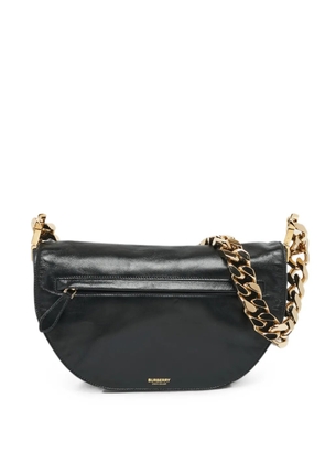 Burberry Pre-Owned small Olympia chain shoulder bag - Black