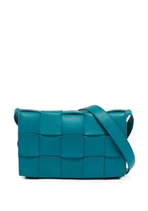 Bottega Veneta Pre-Owned Cassette Intrecciato shoulder bag - Green