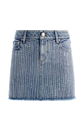 alice + olivia Kiera mini skirt - Blue
