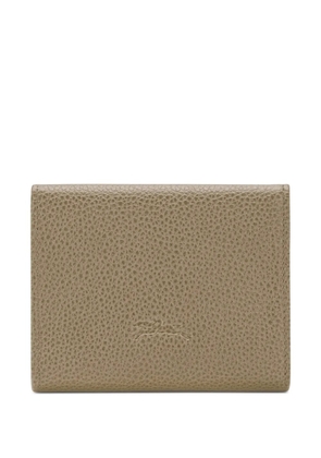 Longchamp Le Foulonné Compact wallet - Neutrals