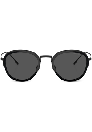 Giorgio Armani round-frame sunglasses - Black