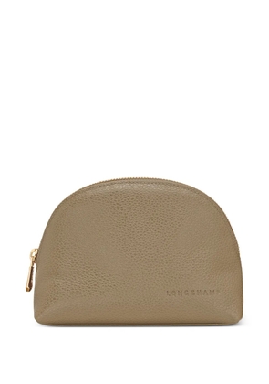 Longchamp Le Foulonné pouch - Neutrals