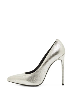 Saint Laurent Pre-Owned Zoe heeled pumps - Silver