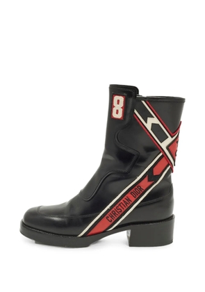 Christian Dior Pre-Owned Diorally panelled boots - Black