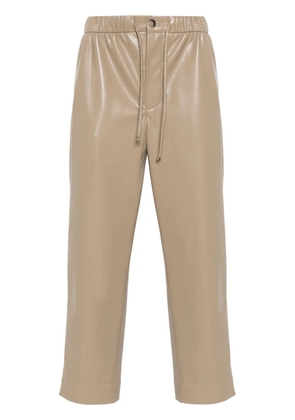 Nanushka drawstring straight-leg trousers - Neutrals